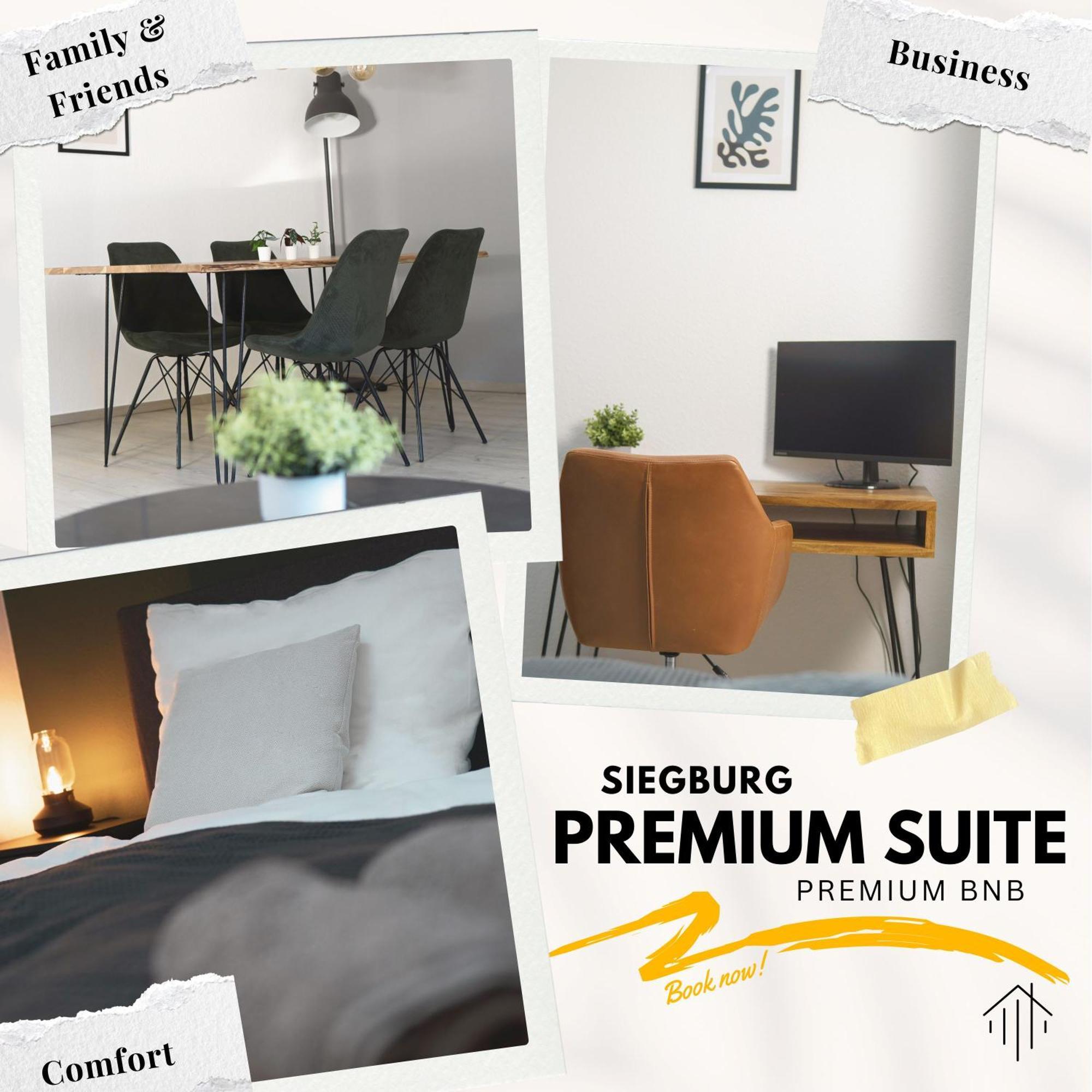 Business & Family - Zentral, 24H Check-In, Xxl Tv Apartment Зигбург Екстериор снимка